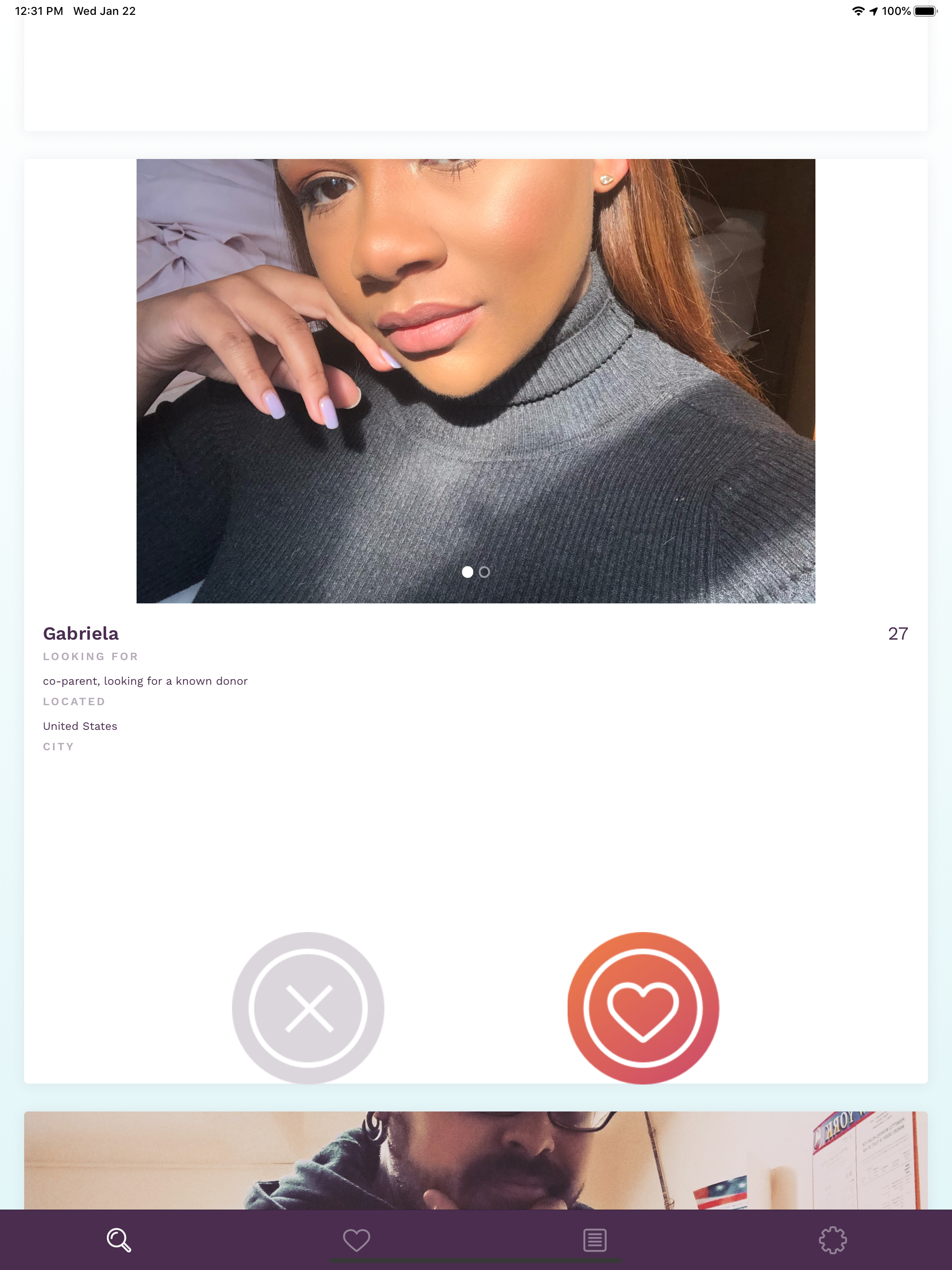 Modamily: Coparent Donor Match