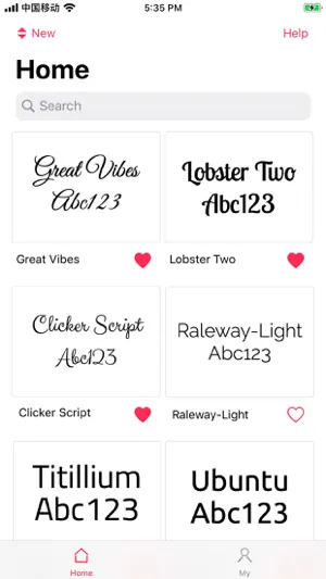 My Font - Font Installer screenshot 1