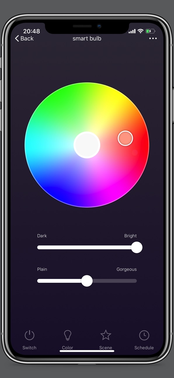 iPhone screenshot