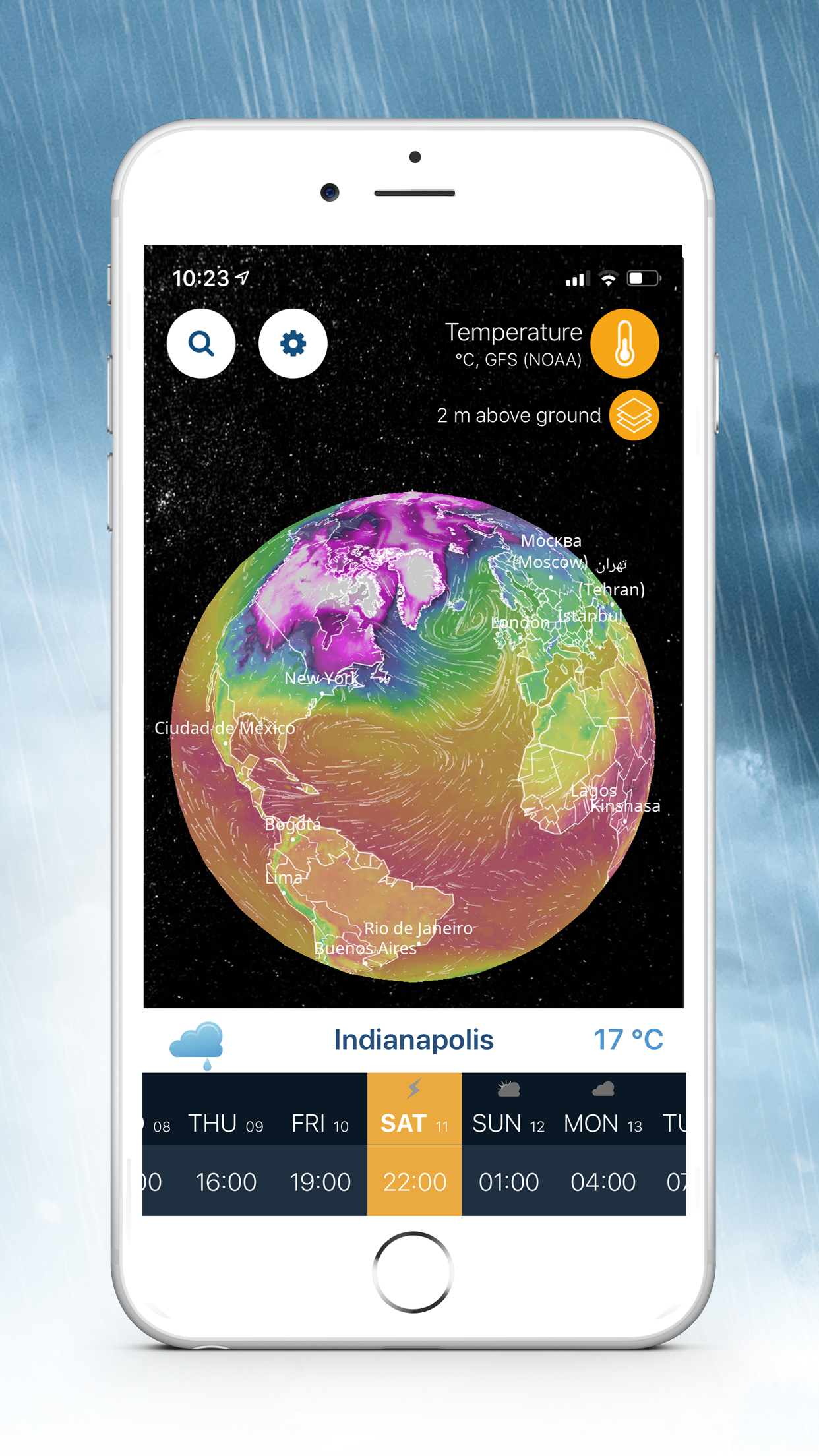 Ventusky: Weather & Live Radar screenshot 2