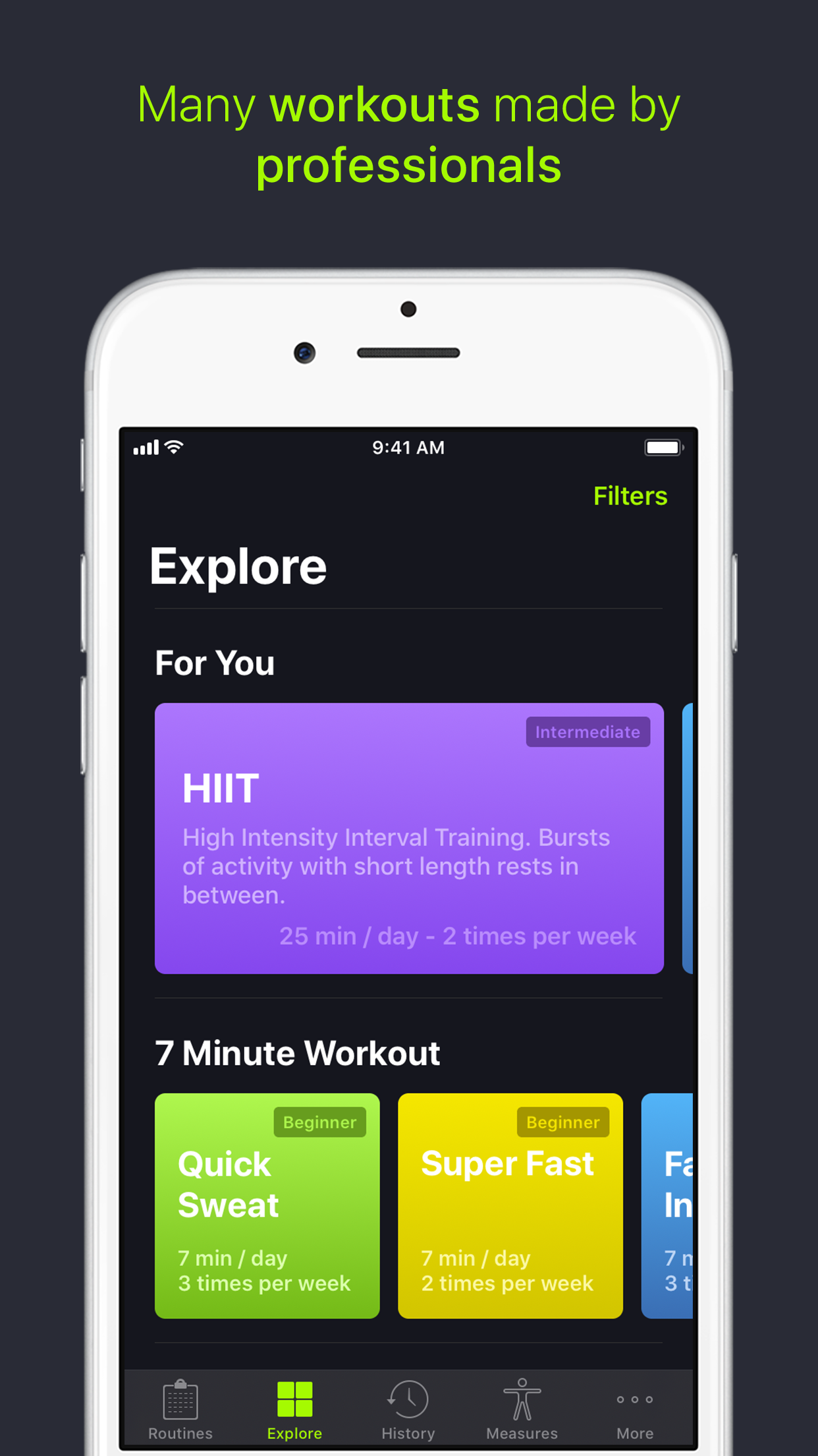 SmartGym: Gym & Home Workouts App Store screenshot
