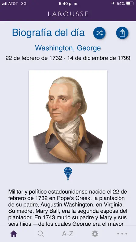 Larousse de Biografías screenshot 2 of 5