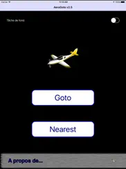 aerogoto iPad Captures Décran 1