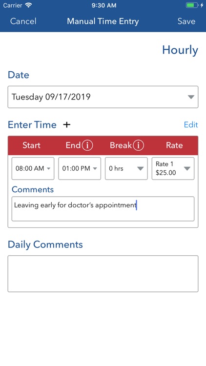 DOL-Timesheet screenshot-3