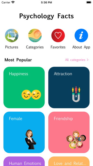 Best Psychology Facts Screenshot