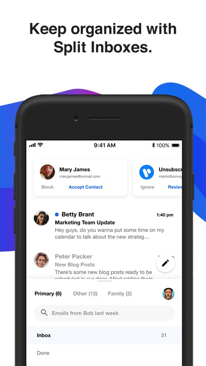 OnMail: Private & Secure Email screenshot-7