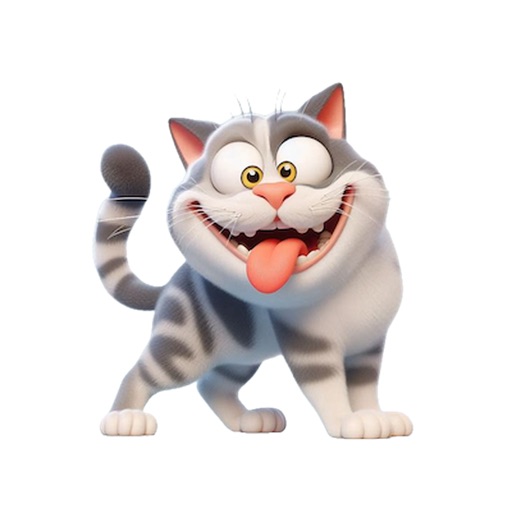 Goofy American Shorthair icon