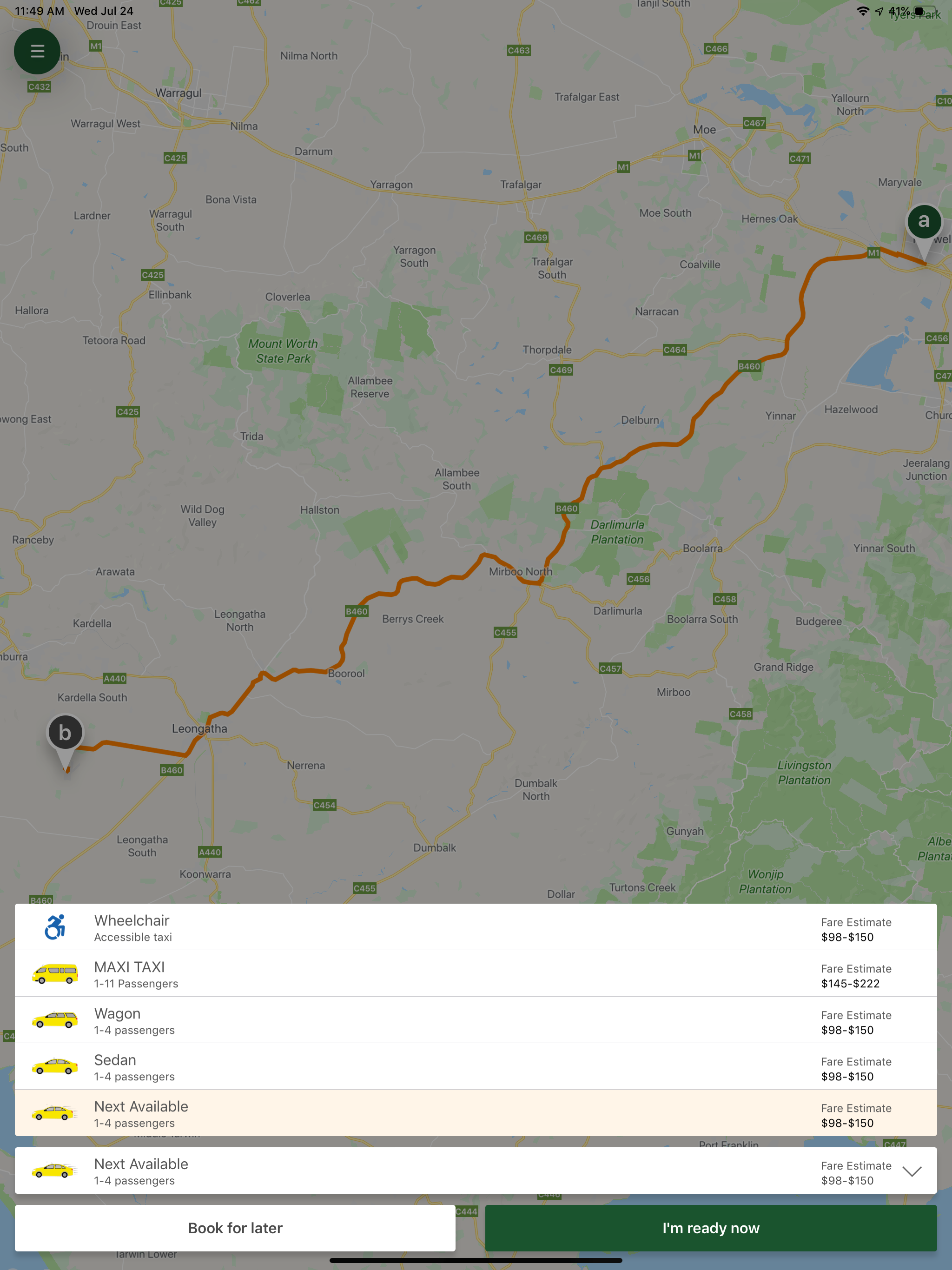 Morwell Taxis