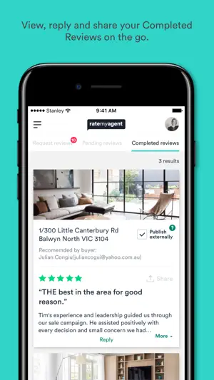 RateMyAgent App (U.S.) screenshot 3
