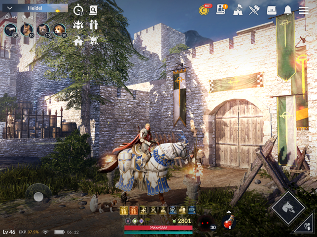 Capture d'écran de Black Desert Mobile