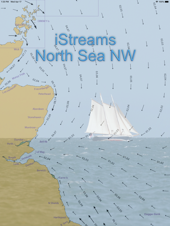 iStreams North Sea (NW) iPad screenshot
