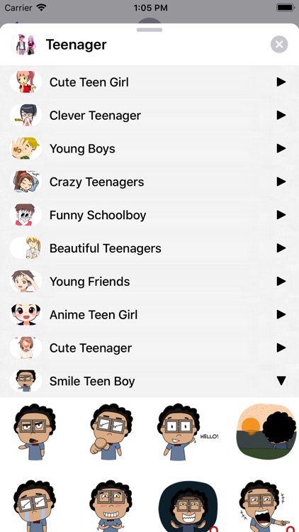 Teen Emoji Stickers screenshot-9
