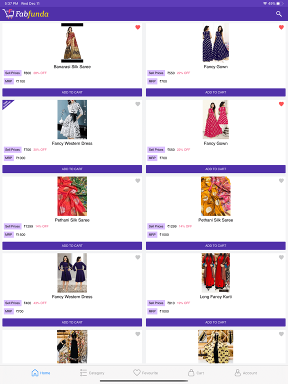 Screenshot #5 pour Fab Funda - Wholesale sarees