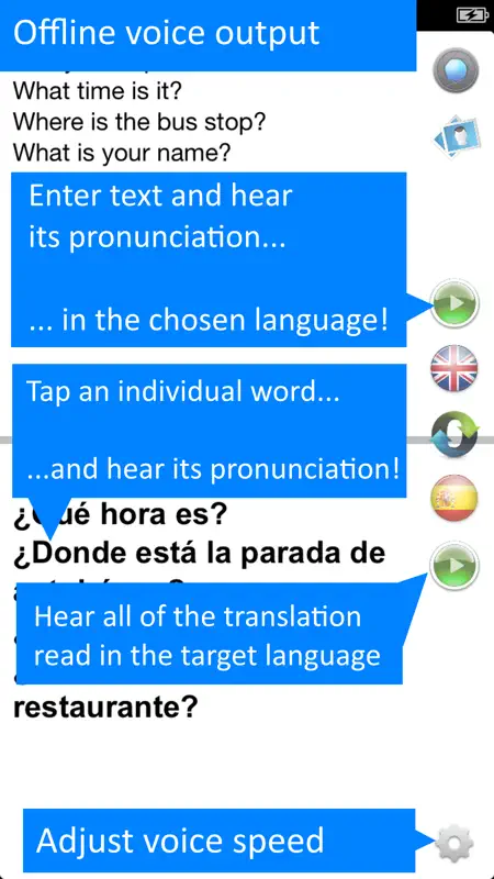 Translate Offline Spanish Pro screenshot 3 of 4