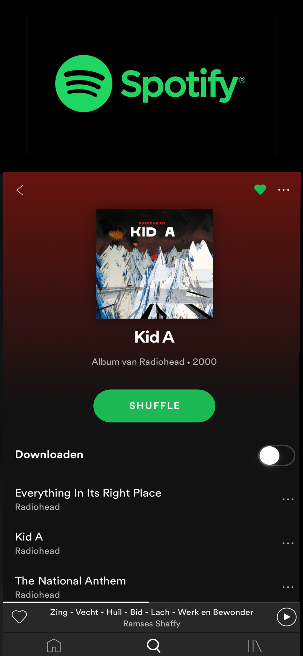 CD Scanner for Spotify