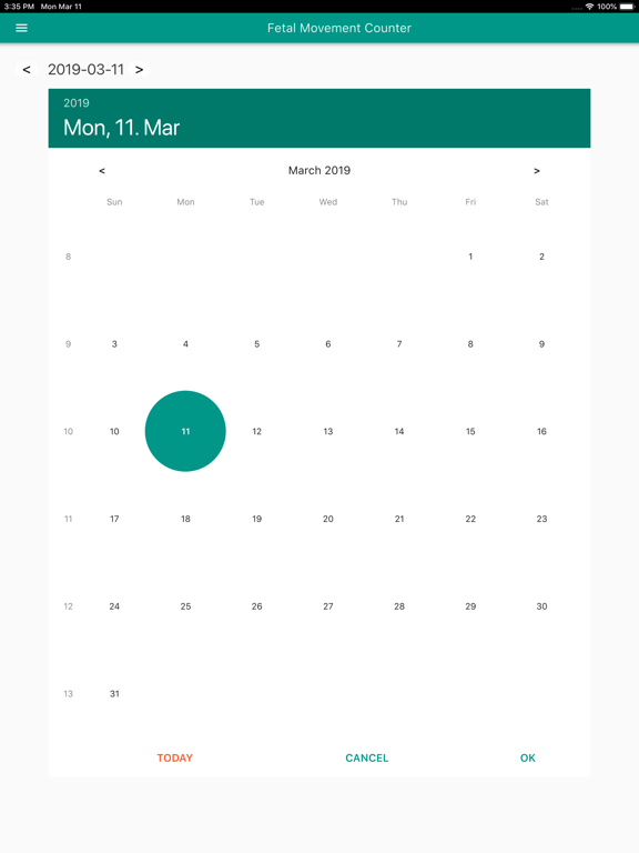 Screenshot #5 pour Fetal Movement Counter