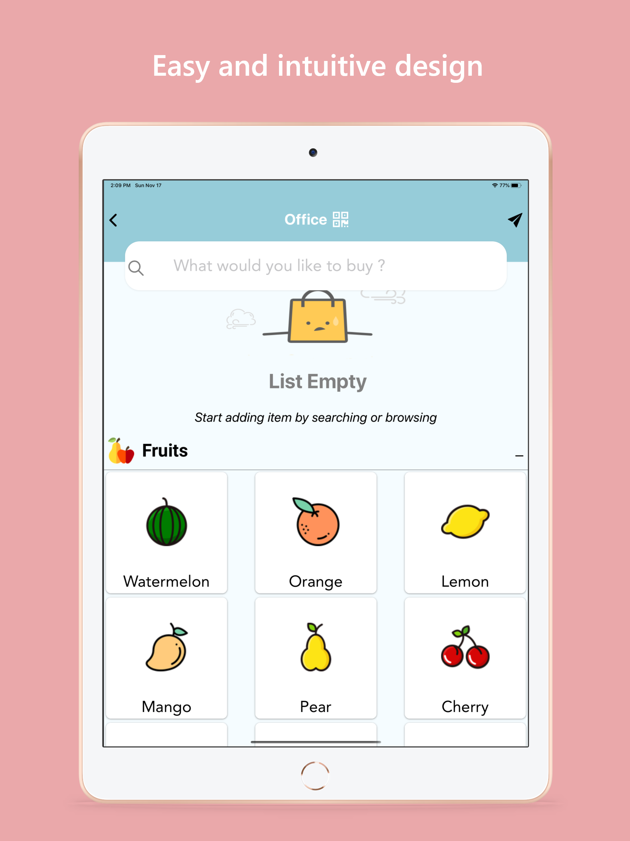 ShopList :Shared shopping list