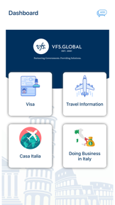 VFS Global screenshot