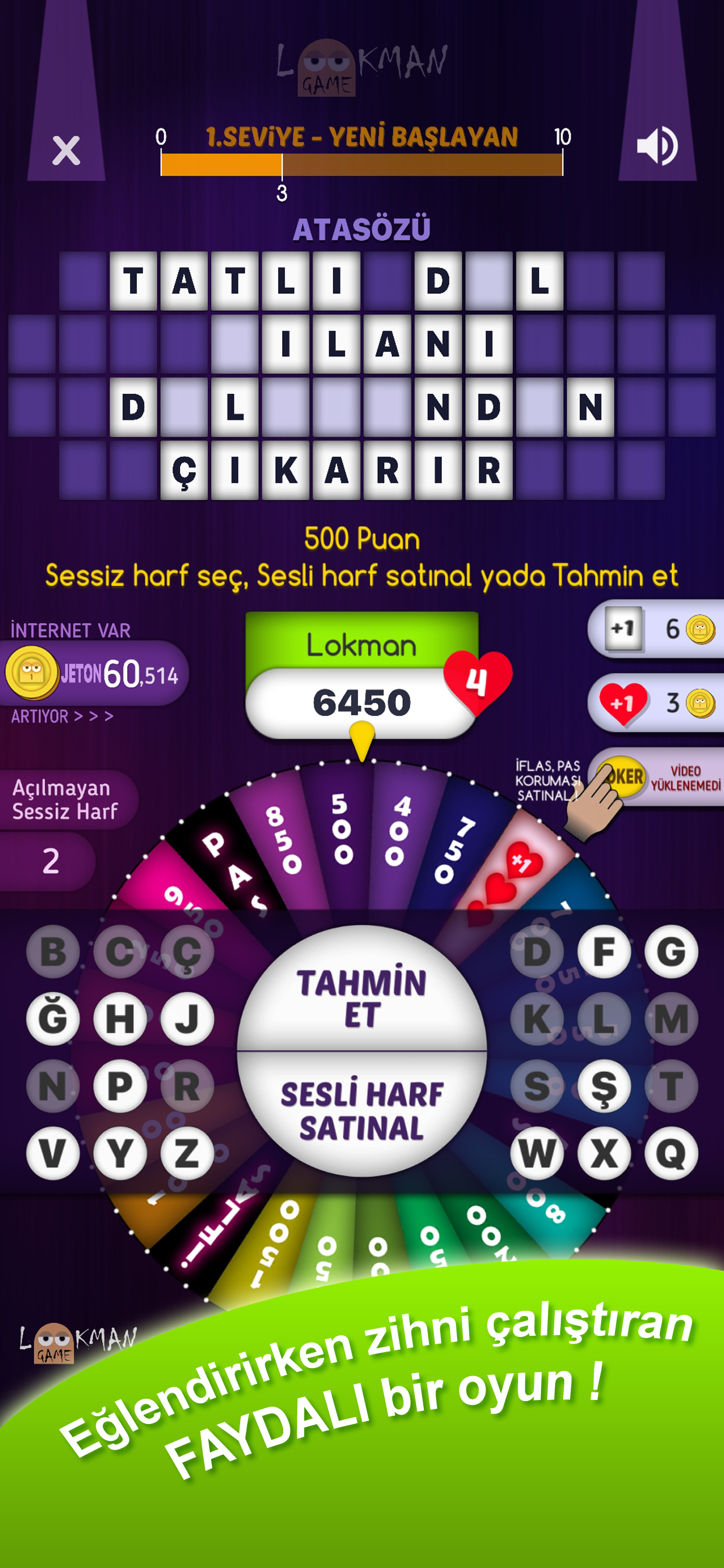 Çarkıfelek Türkçe Mobil