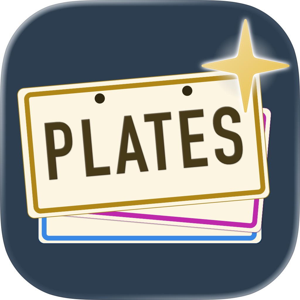 Apple App Store cover for License Plates of Legend
