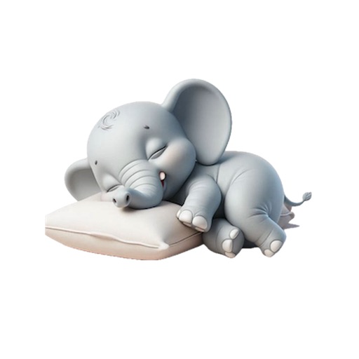 Sleeping Baby Elephant