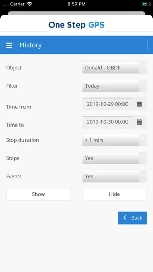 One Step GPS: Live Tracking screenshot 3