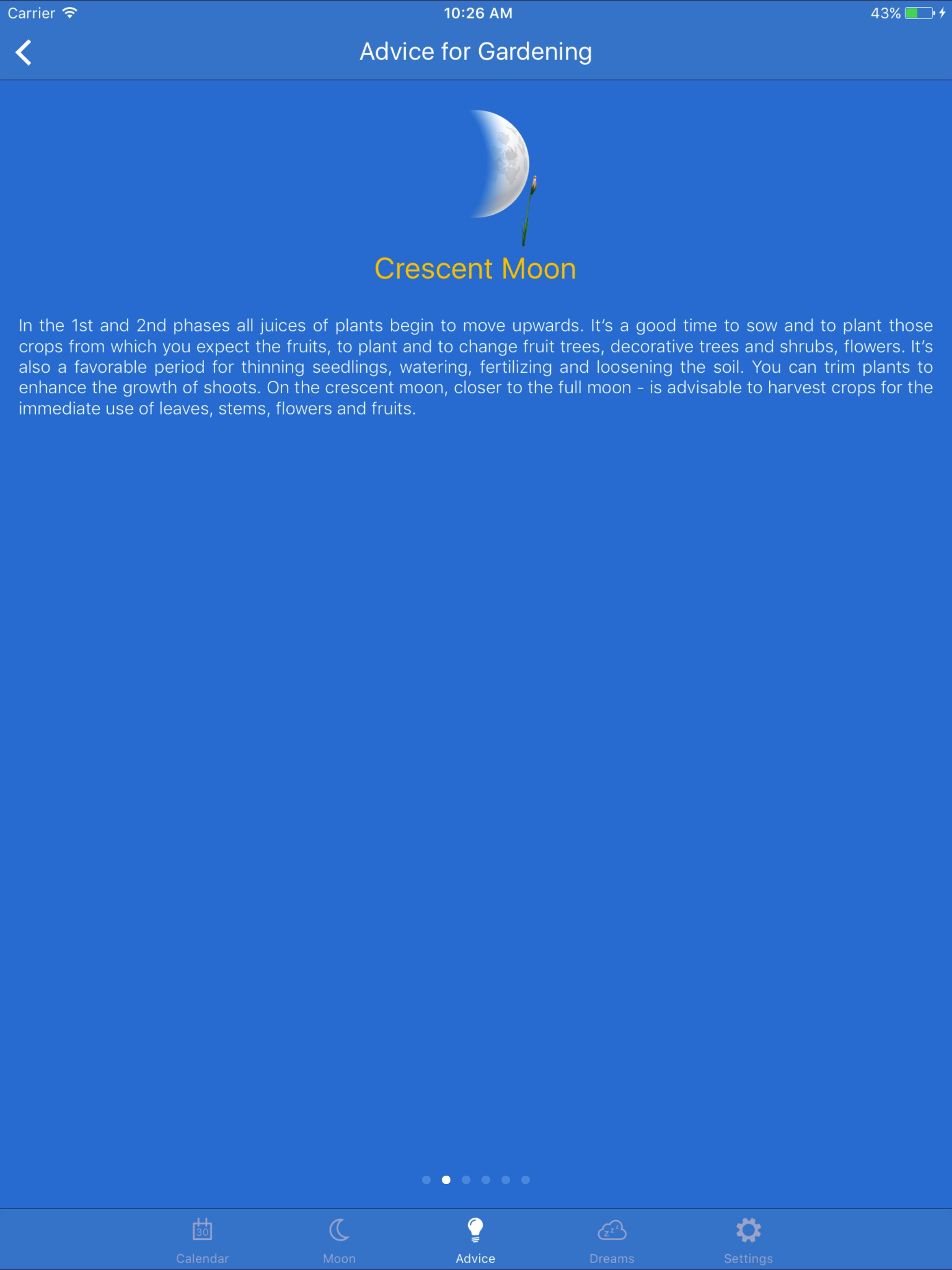 Moon Days Calendar screenshot 15