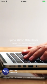 Spine Calc screenshot
