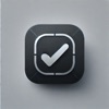 SIMPLE TO-DO MINIMAL app icon - Productivity app for iPhone