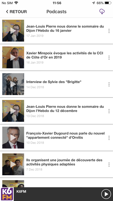 Screenshot #3 pour K6FM - VOTRE RADIO LOCALE