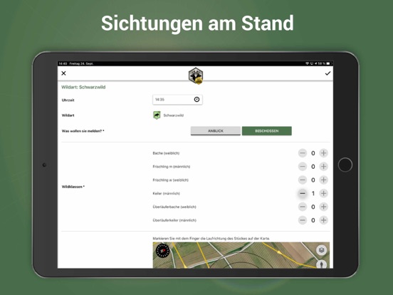 Screenshot #6 pour REVIERWELT: Standkarte