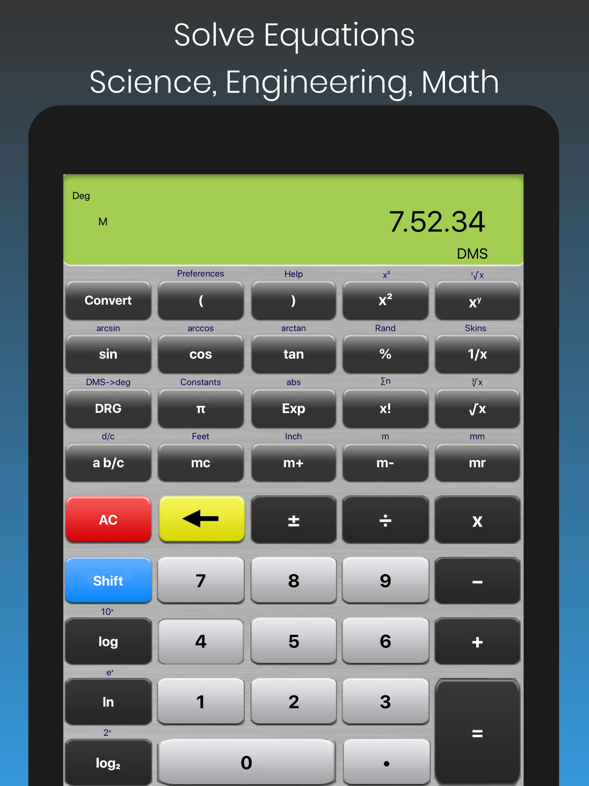 Scientific Calculator Elite screenshot 10