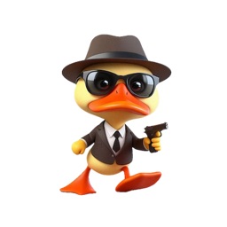 Hitman Duckling Stickers