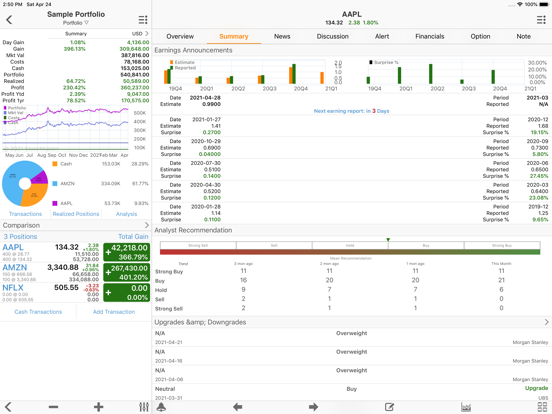 Stock Master: Investing Stocks iPad app afbeelding 3