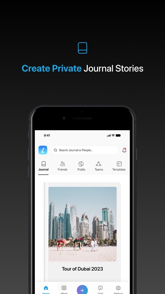 #1. Lugelo - Journal Stories (iOS) De: Lugelo