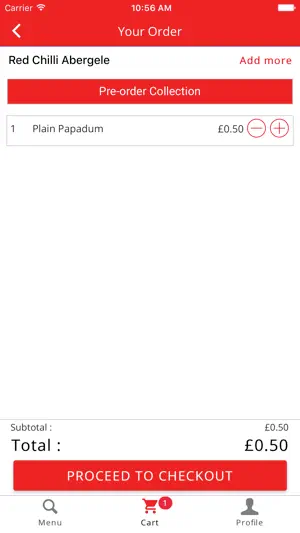 Red Chillies Bedworth screenshot 3