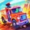 Dinosaur Fire Truck Games kids