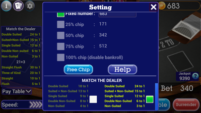 Spanish Blackjack 21 Screenshot