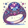 Gems Art Color By Number icon