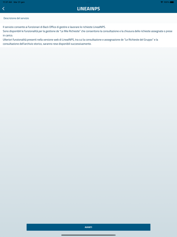 #8. Dipendenti INPS Tablet (iOS) 由: Istituto Nazionale Previdenza Sociale
