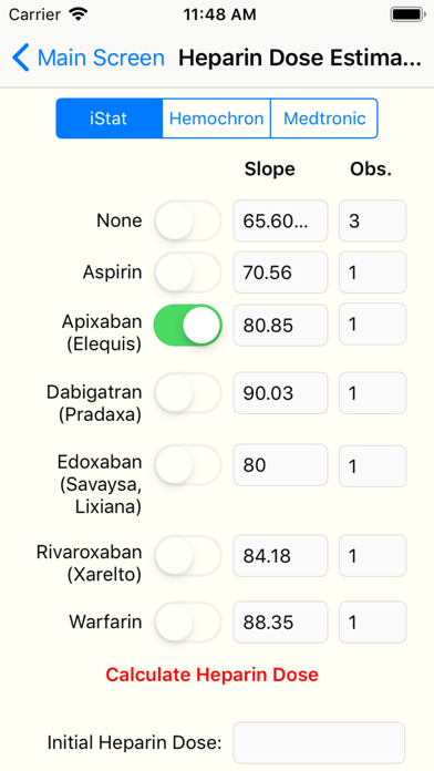 Screenshot #2 pour Heparin Heuristics Lite