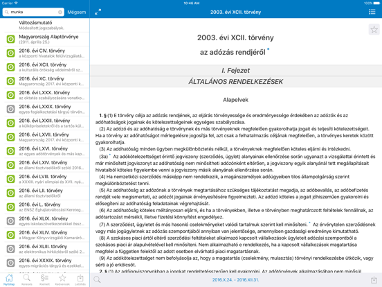 Screenshot #6 pour Jogtár Mobil