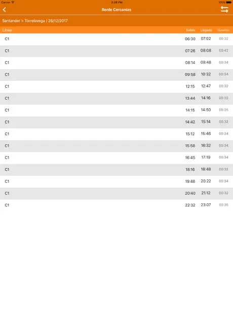 Horarios Transporte Cantabria