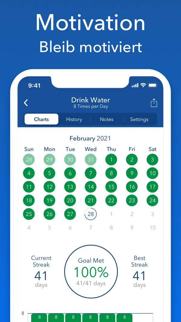 Strides: Ziele Erreichen Screenshot 3