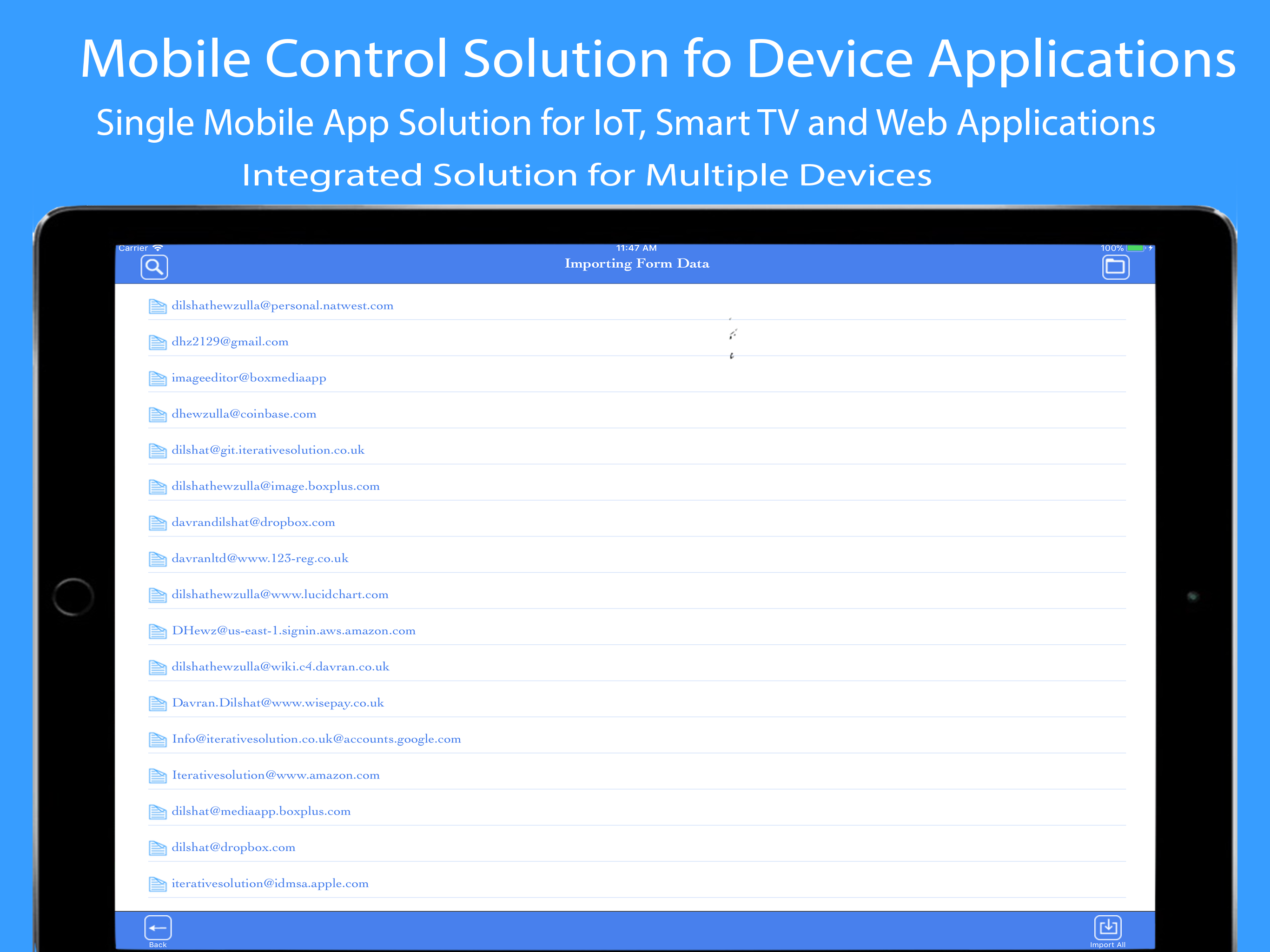 Global Input App
