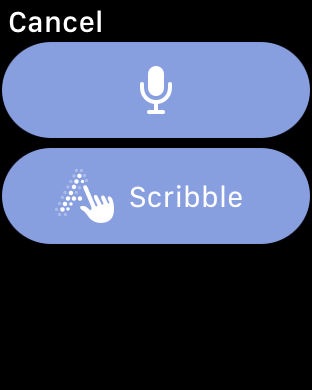 Apple Watch screenshot