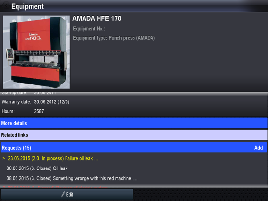 Screenshot #4 pour MaintPlan Mobile CMMS
