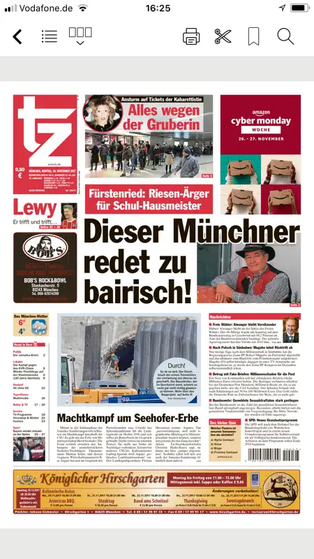 tz ePaper screenshot 1 of 3
