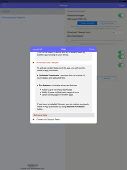 iSaveWeb - web saving tool screenshot 6