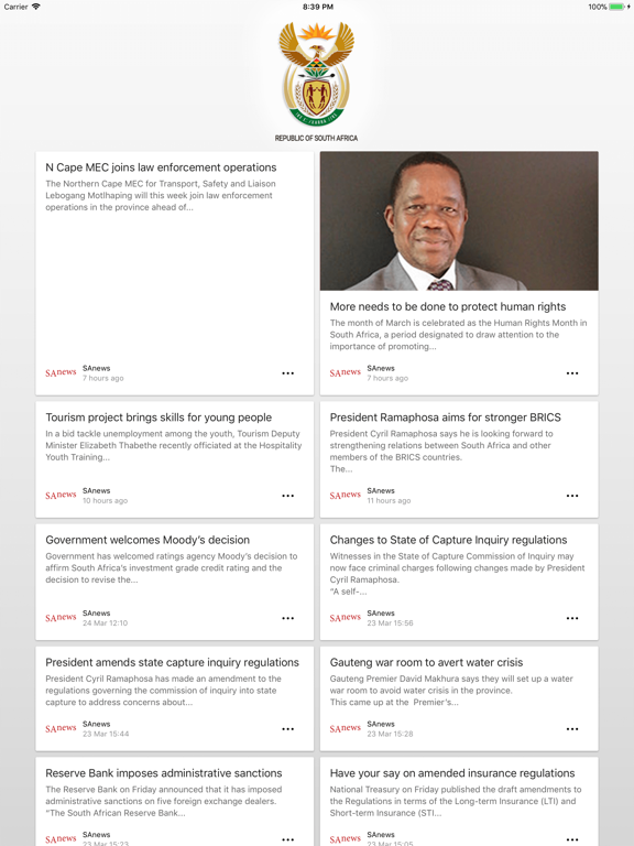 Screenshot #5 pour South African Government